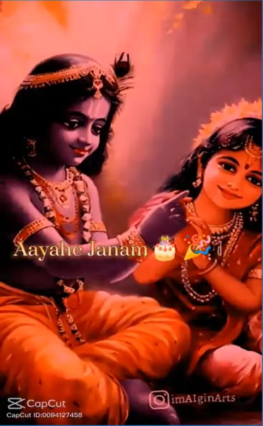 Krishna Janmashtami CapCut Template