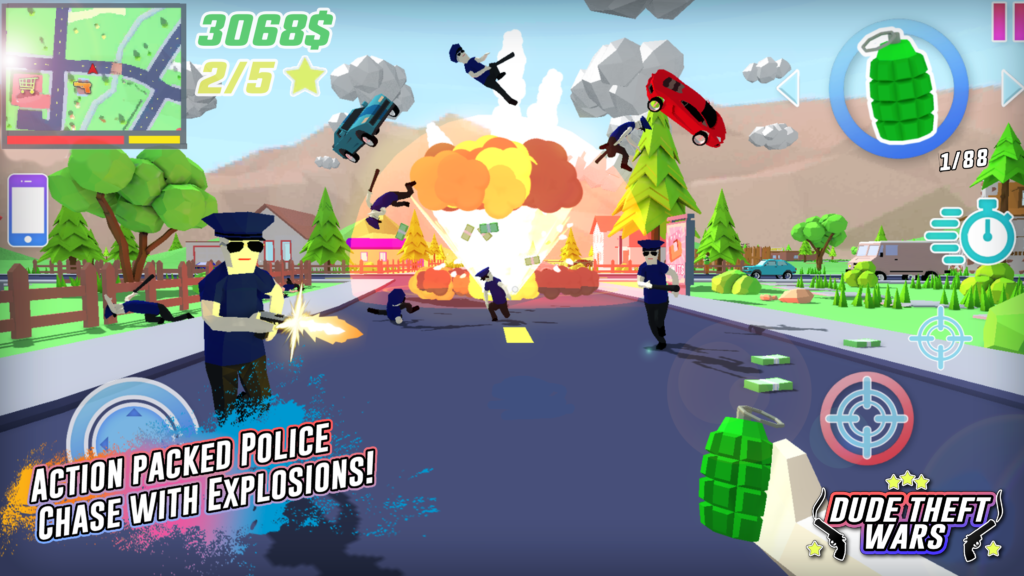 Dude Theft Wars Mod APK for iOS