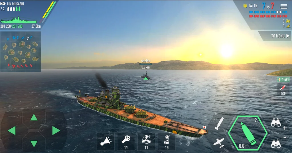 Battle of Warships Mod APK free shopping